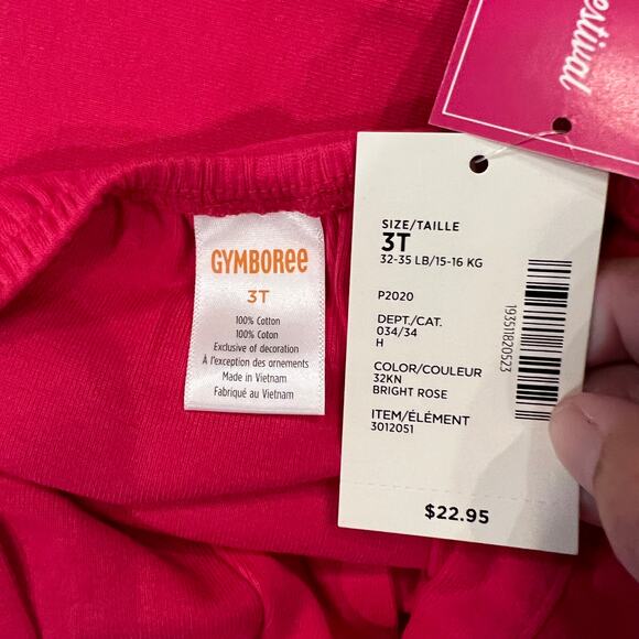 NWT Gymboree Parrot Ruffle Top & Tropical Flower Bubble Shorts - Picture 9 of 12